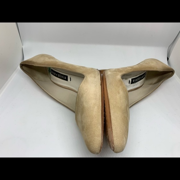 Alice & Olivia tan sided shoes size -38.5 - Picture 5 of 6